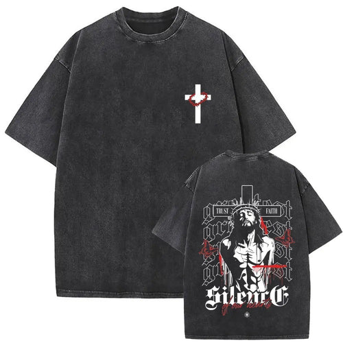 Jesus Forgive Them Father Vintage T-Shirt