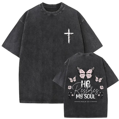 Jesus Forgive Them Father Vintage T-Shirt