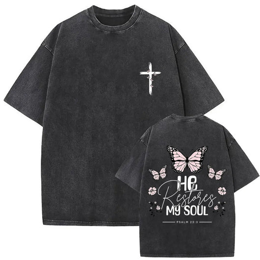 Jesus Forgive Them Father Vintage T-Shirt