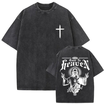 Jesus Forgive Them Father Vintage T-Shirt