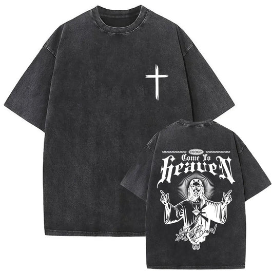Jesus Forgive Them Father Vintage T-Shirt